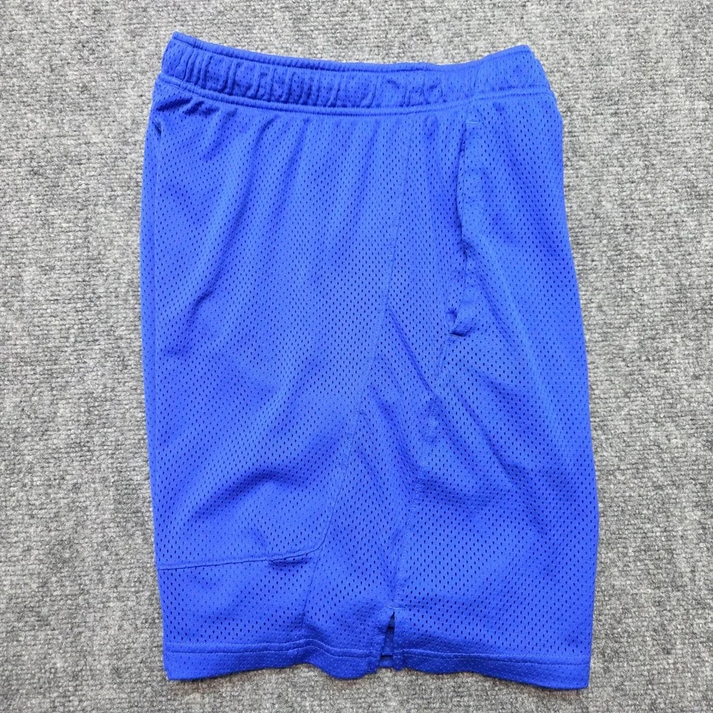 Nike Dri-FIT Men's Medium Royal Blue Mesh Athletic Basketball Shorts 8 Inseam